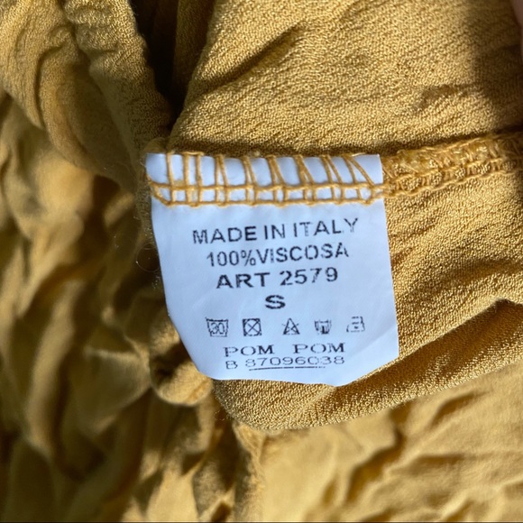 Yellow Flowy Pants - Picture 3 of 5